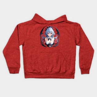 Vampire Ganyu Kids Hoodie